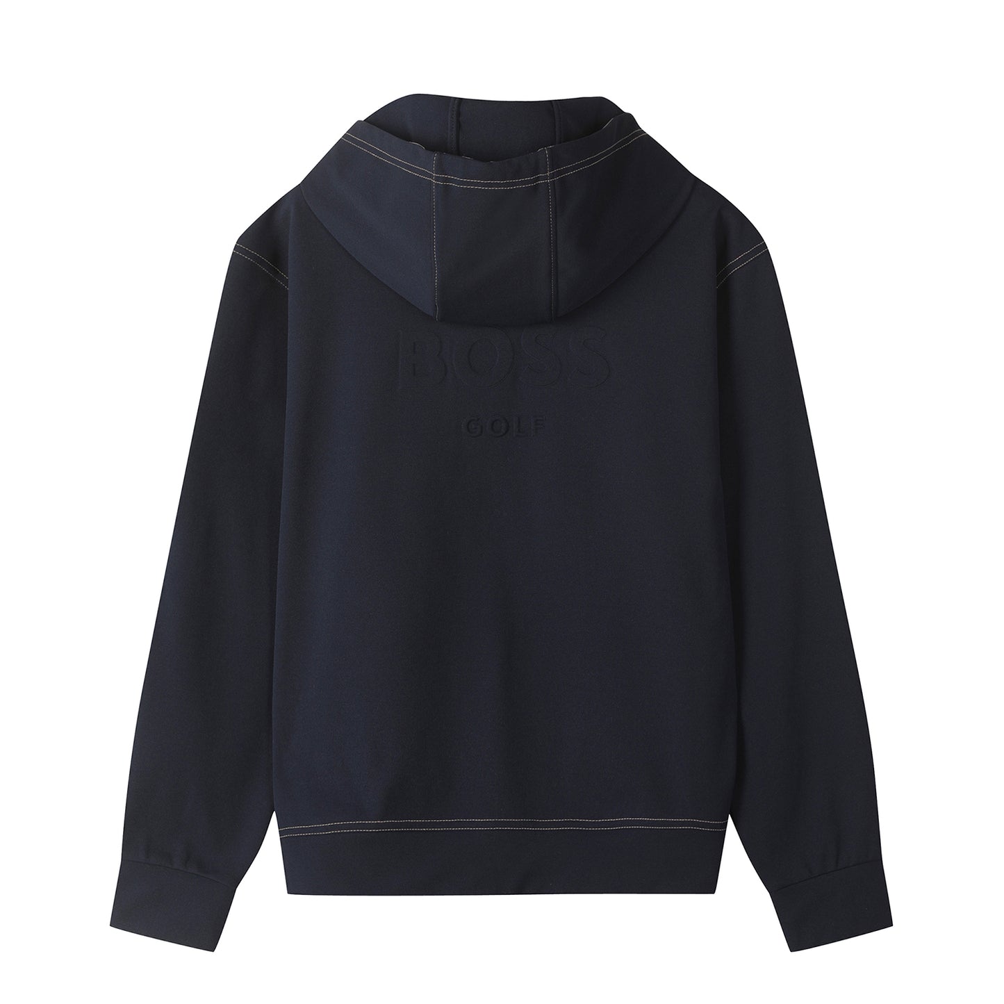 【24SR】Women's / Stitched LS Tee_Hooded / navy