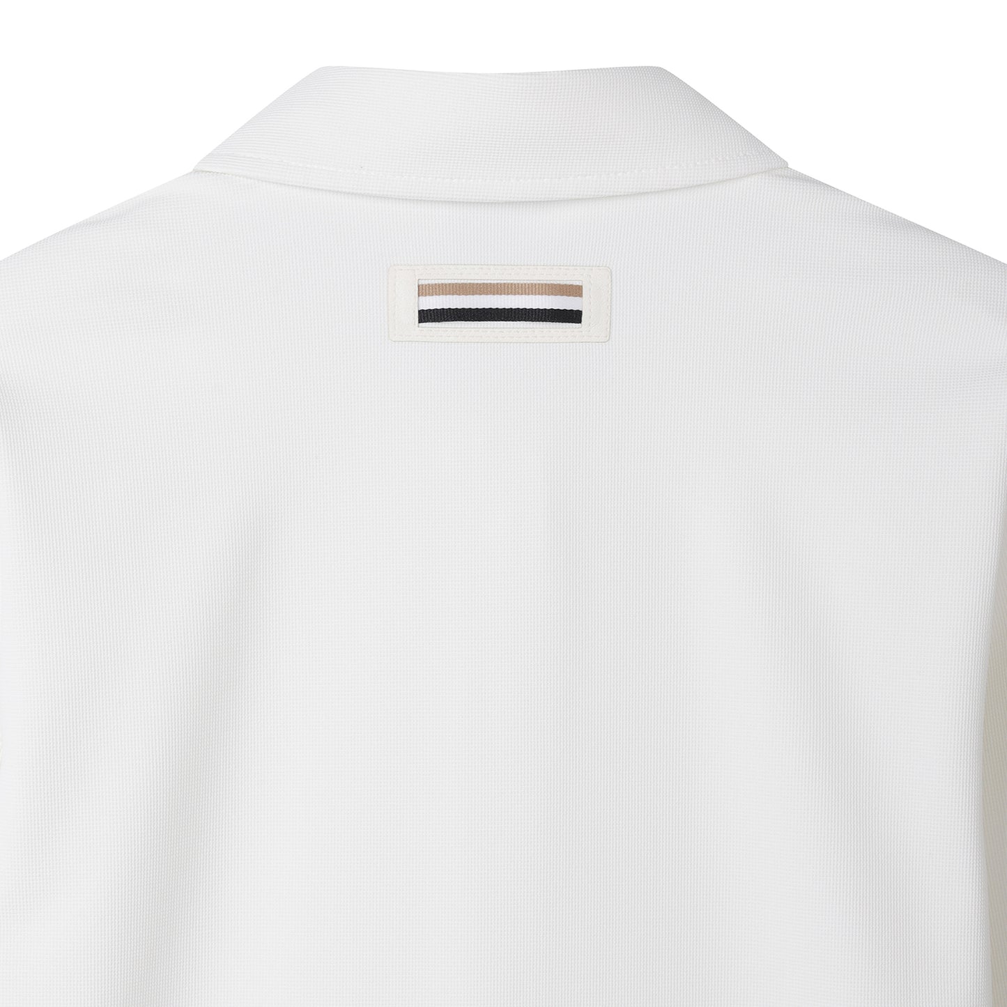 【24SR】Women's / Sleeve Point LS Polo / white