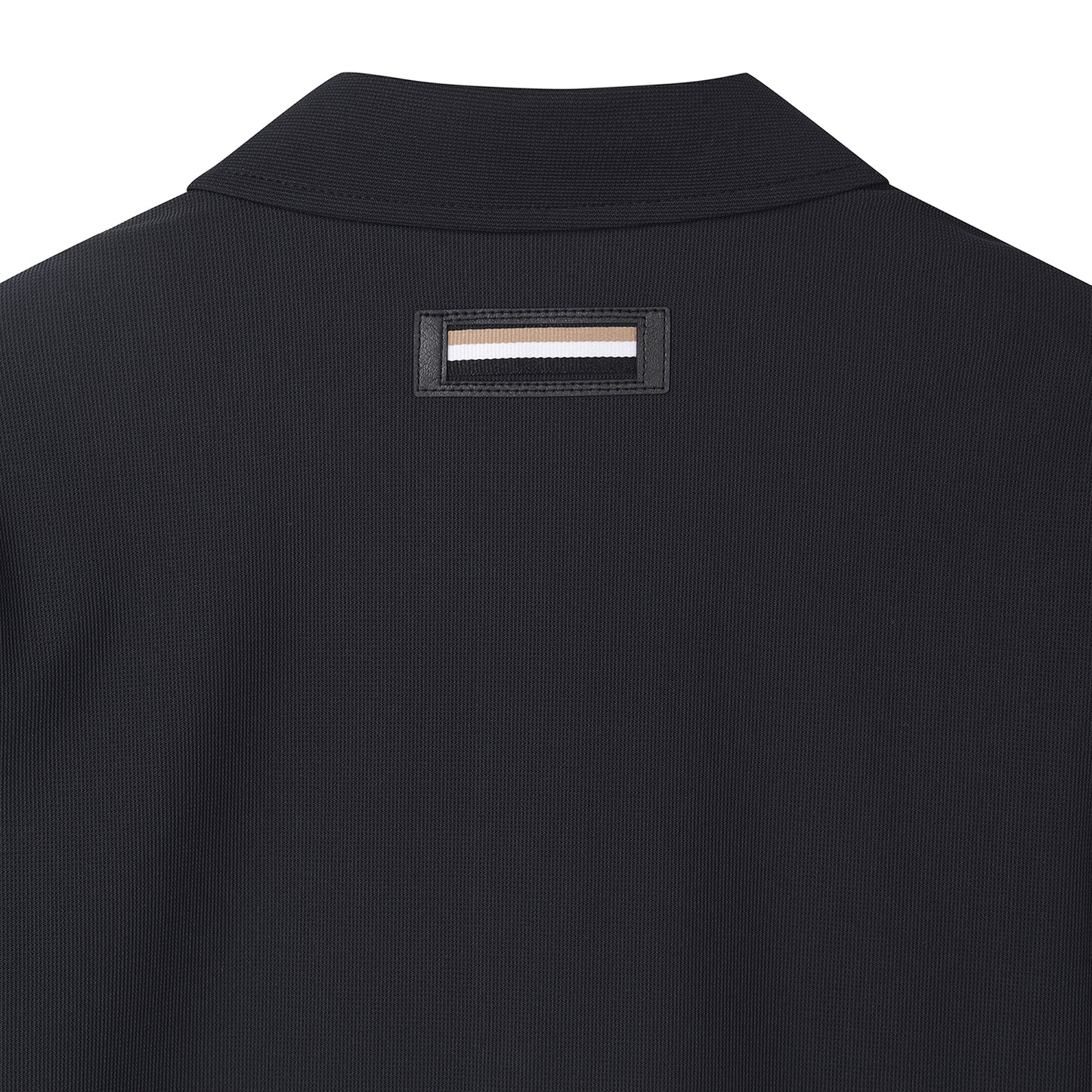 【24SR】Women's / Sleeve Point LS Polo / black