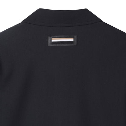 【24SR】Women's / Sleeve Point LS Polo / black