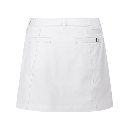 【24SR】Women's / Pleats Point Shorts / white