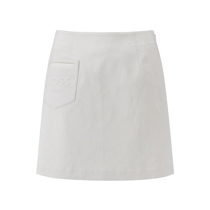 【24SR】Women's / JQD Skirt_A Line / almond milk