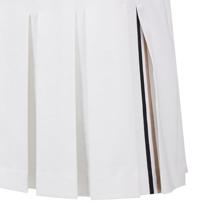 【24SR】Women's / Pleats Skirt_A Line / white