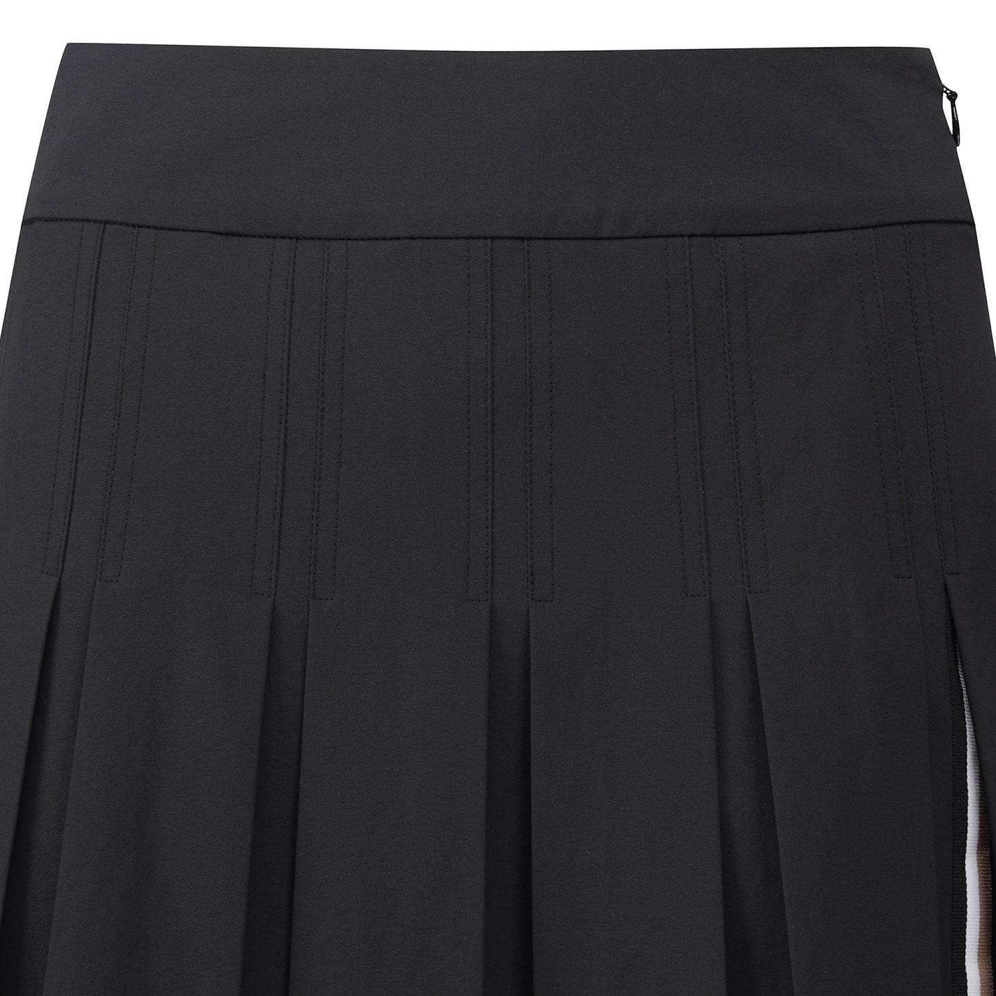 【24SR】Women's / Pleats Skirt_A Line / black