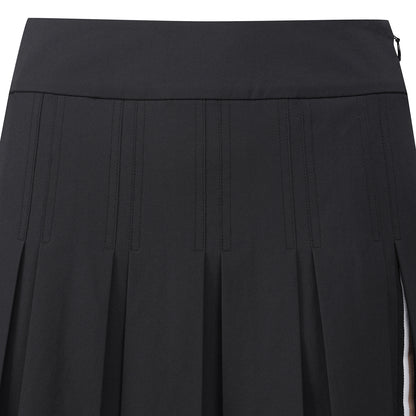 【24SR】Women's / Pleats Skirt_A Line / black