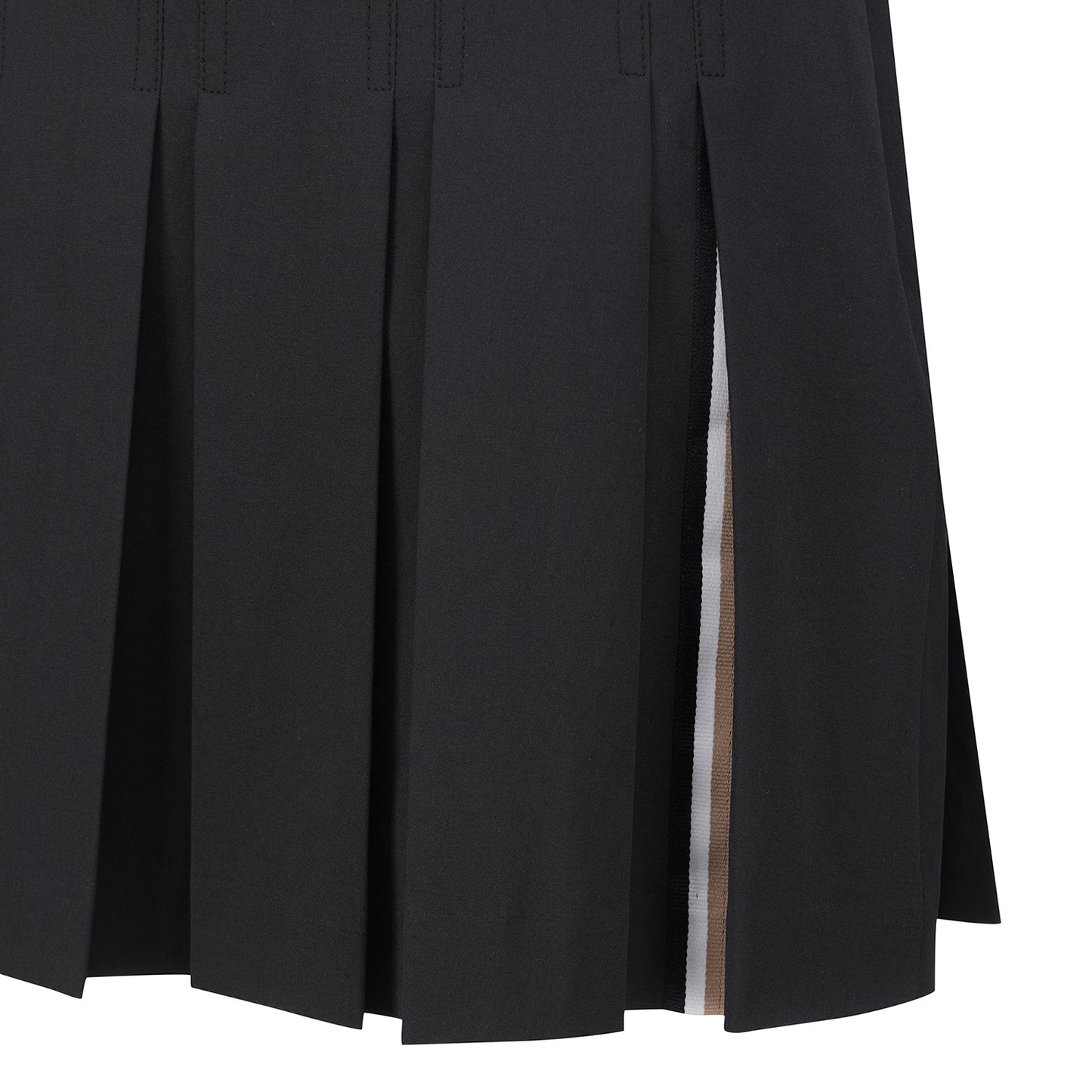 【24SR】Women's / Pleats Skirt_A Line / black