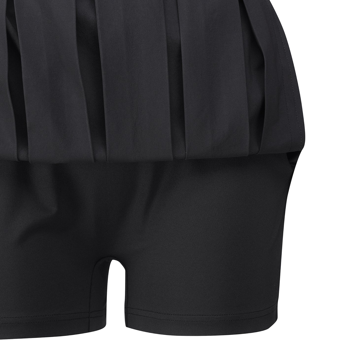 【24SR】Women's / Pleats Skirt_A Line / black