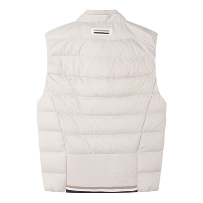 【24SR】Women's / Lightweight Down Vest / almond milk