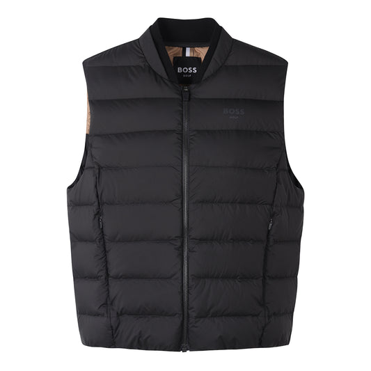 【24SR】Women's / Lightweight Down Vest / black