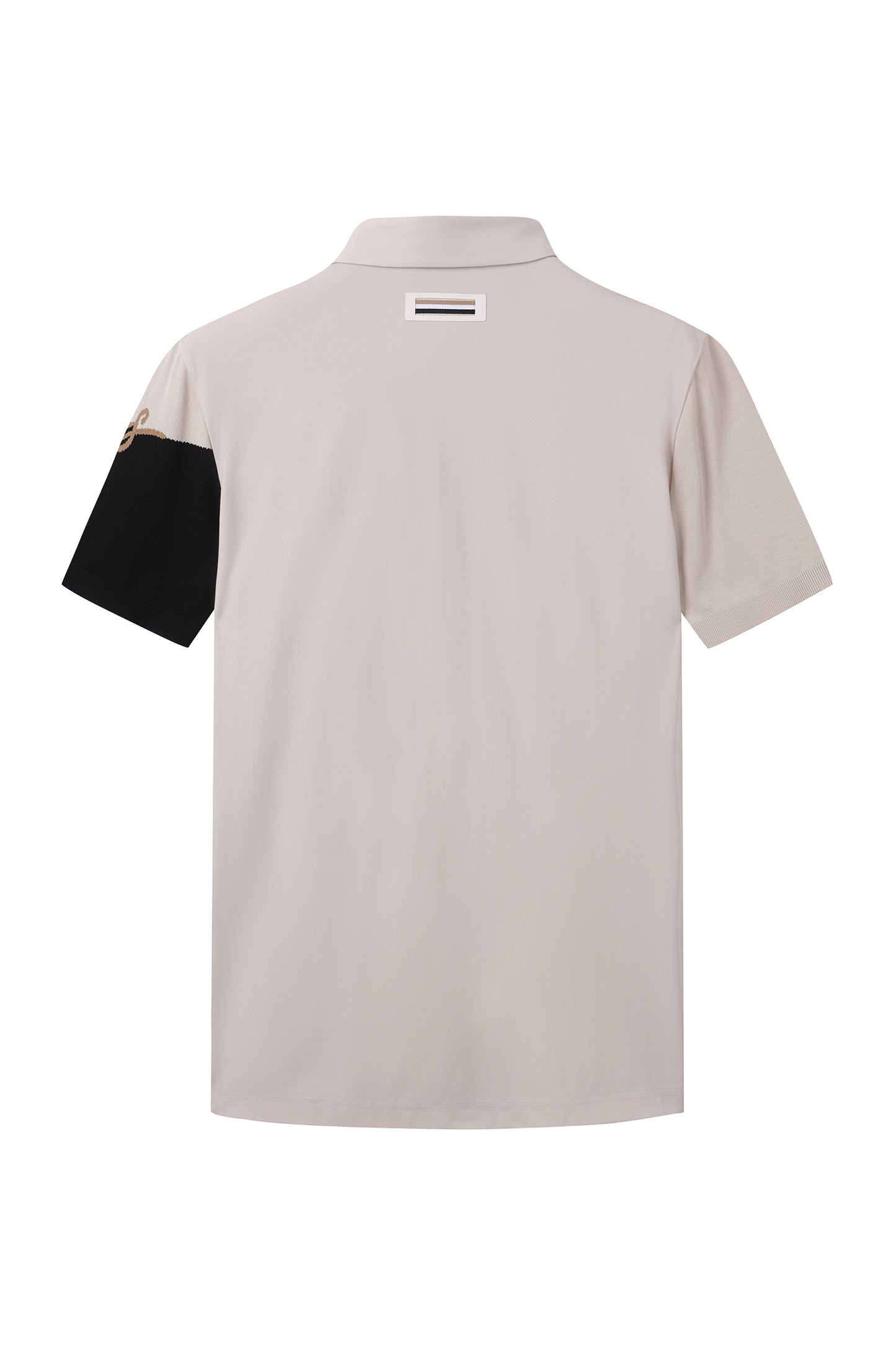 【BOSS GOLF 25SR Men's】SM M Script Hybrid SS Polo / Almond Milk