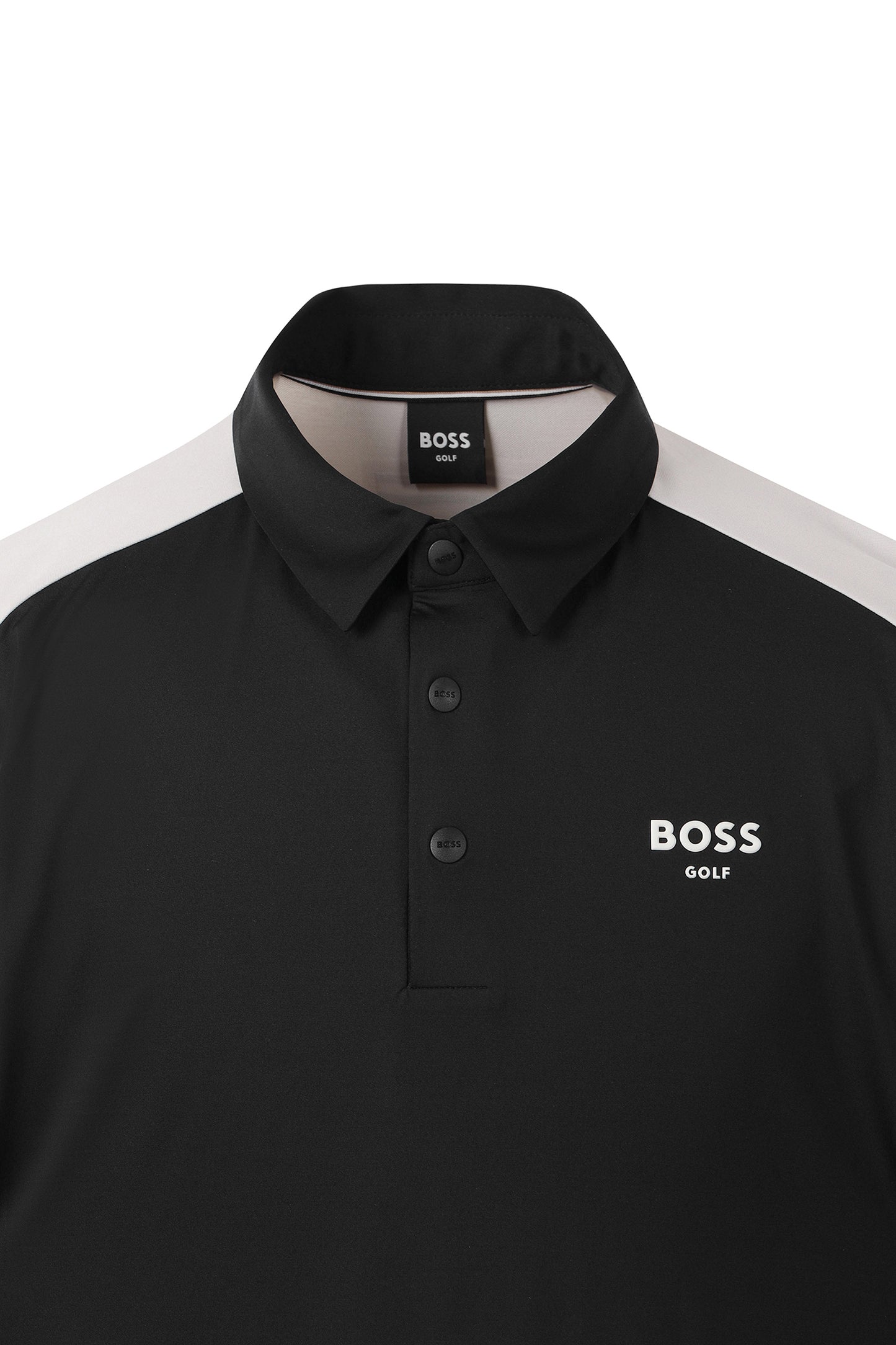 【BOSS GOLF 25SR Men's】SM M BWC Knit Hybrid SS Polo / Black