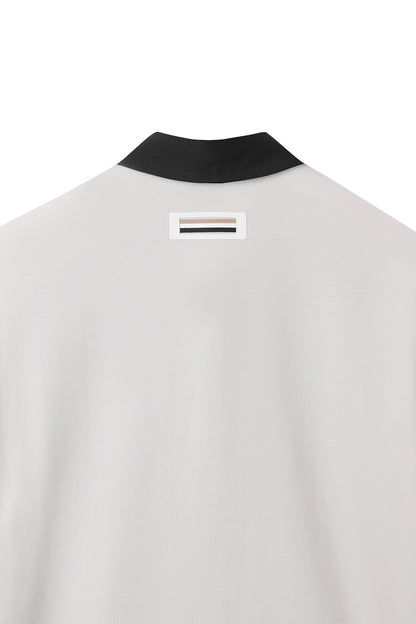 【BOSS GOLF 25SR Men's】SM M BWC Knit Hybrid SS Polo / Black