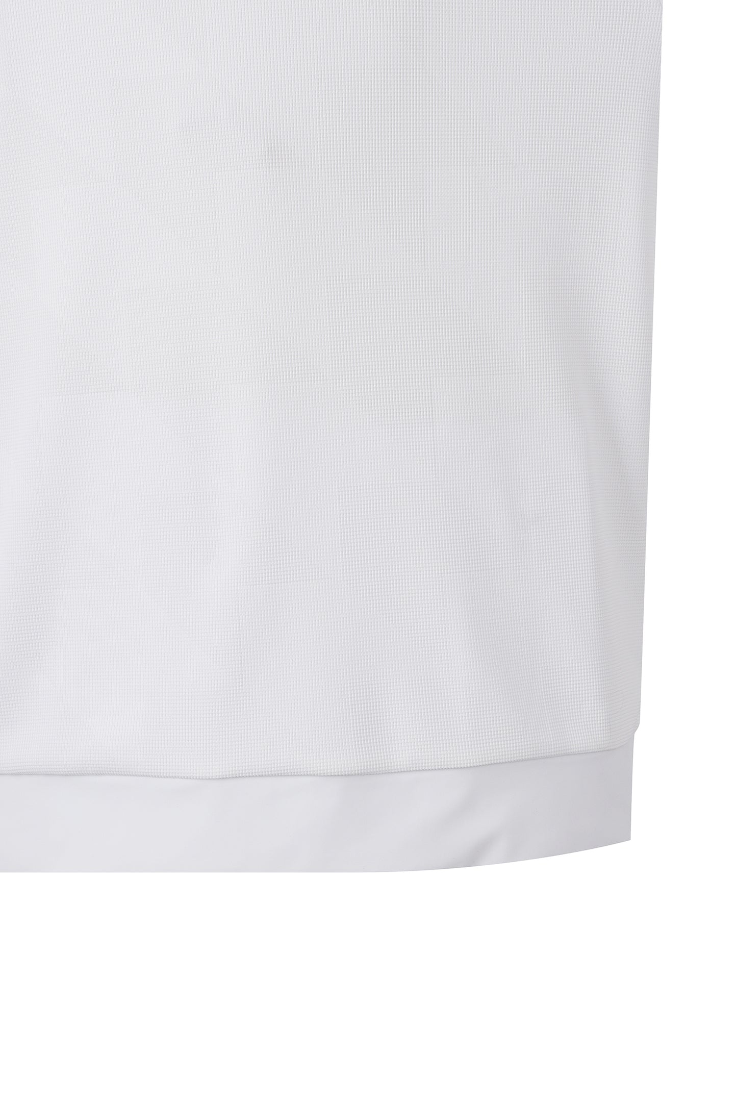 【BOSS GOLF 25SR Men's】SM M Pattern Embossed SS Polo / White