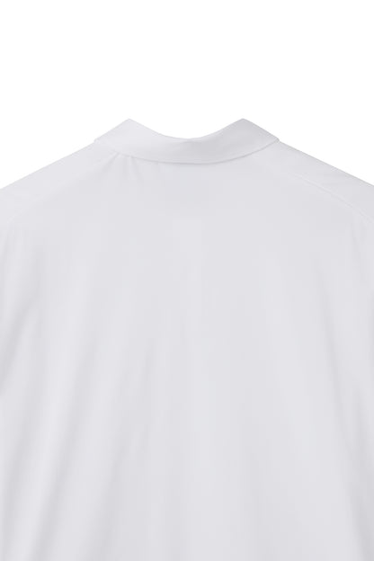 【BOSS GOLF 25SR Men's】SM M Pattern Embossed SS Polo / White