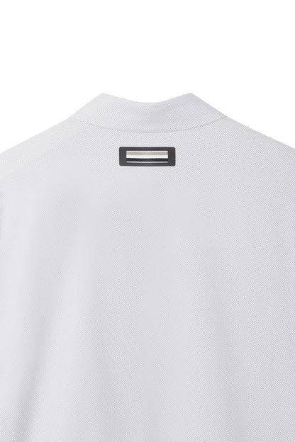 【BOSS GOLF 25SR Men's】SM M Dot Textured SS Polo Tee / White