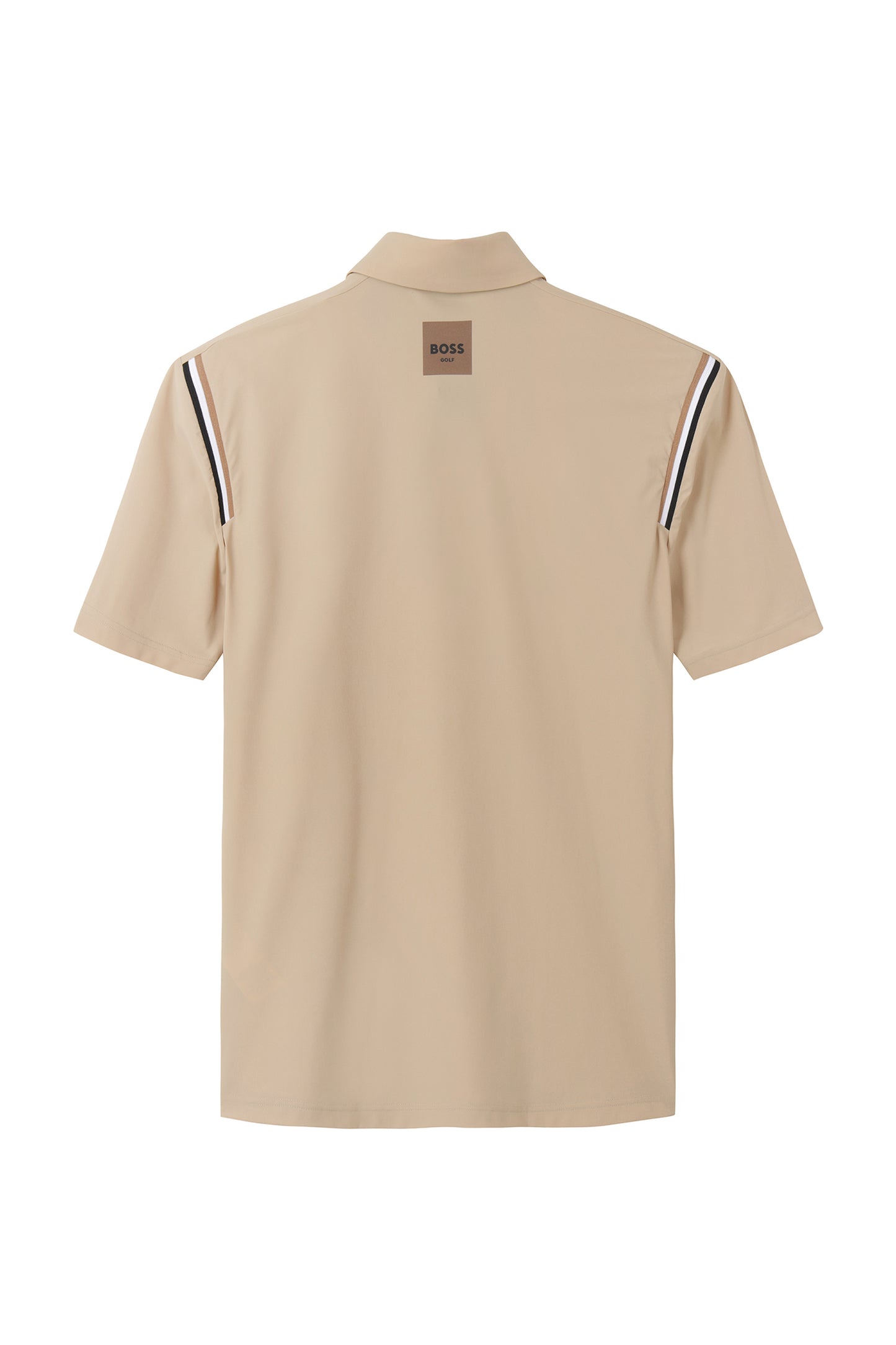 【BOSS GOLF 25SR Men's】SM M Back Punched SS Polo Tee / D/Beige