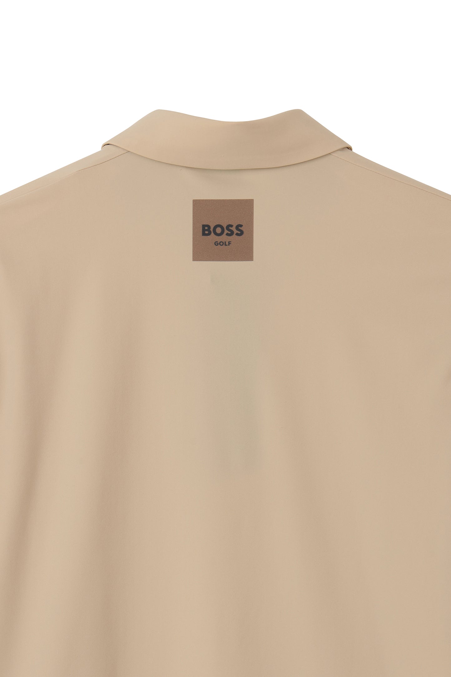 【BOSS GOLF 25SR Men's】SM M Back Punched SS Polo Tee / D/Beige