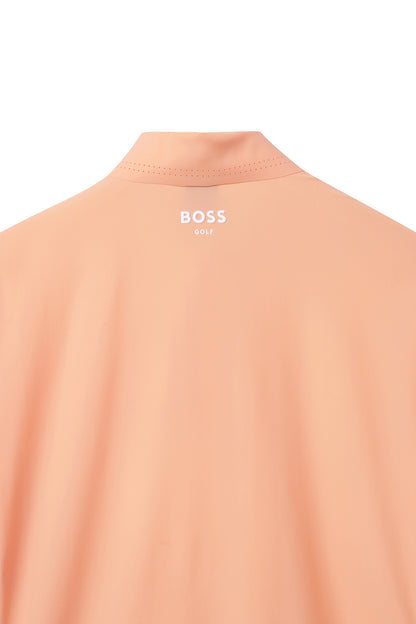 【BOSS GOLF 25SR Men's】SM M Placket Point SS Polo Tee / L/Orange