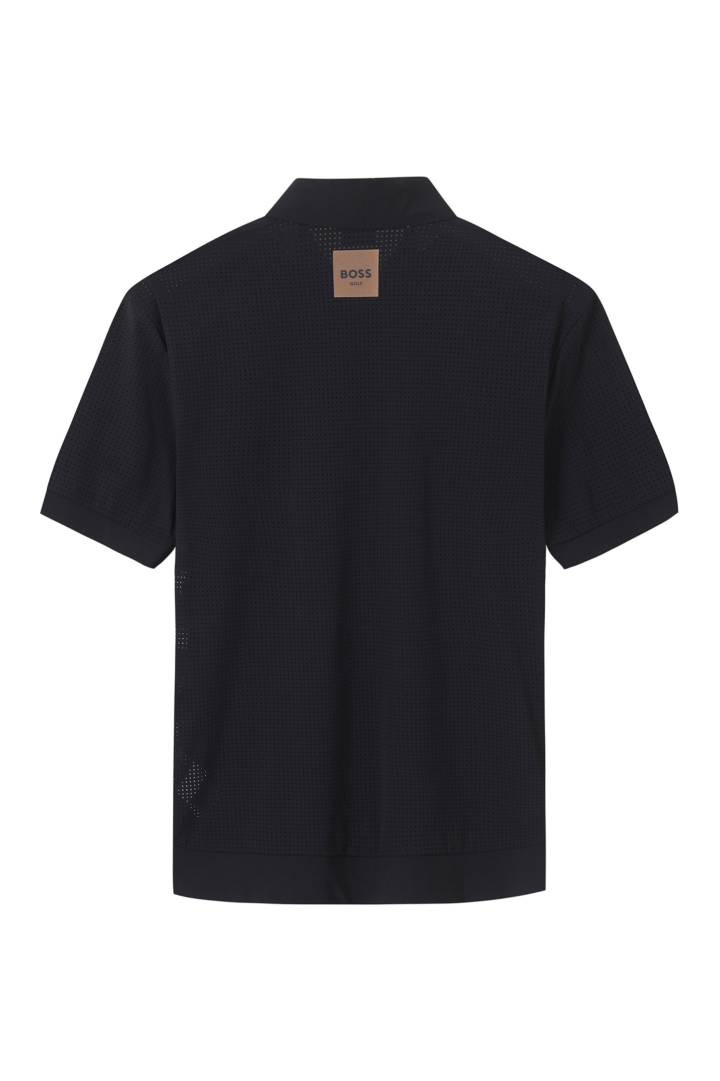 【BOSS GOLF 25SR Men's】SM M SBG line Point SS Polo / Black