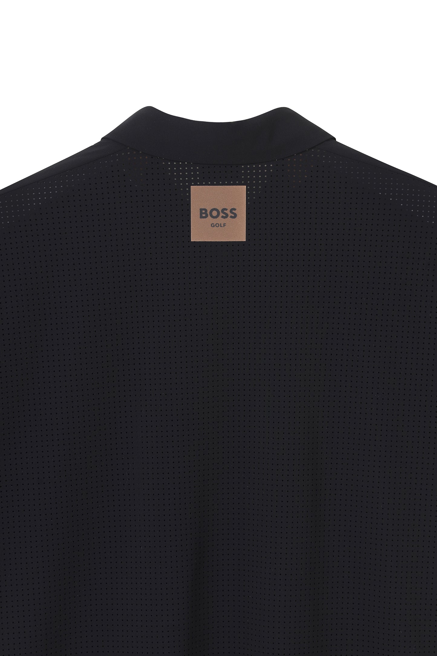 【BOSS GOLF 25SR Men's】SM M SBG line Point SS Polo / Black