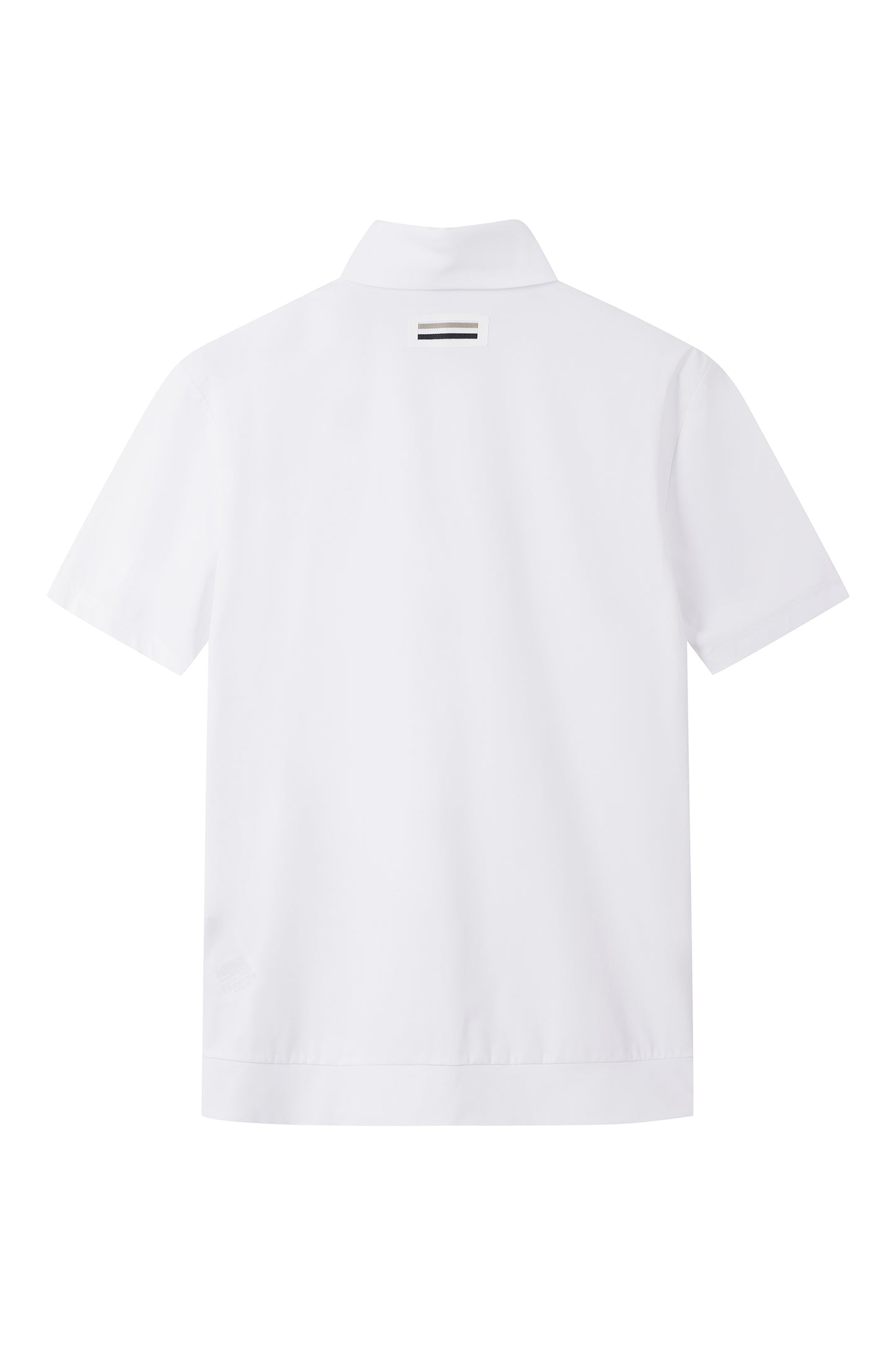 【BOSS GOLF 25SR Men's】SM M Horizontal BWC SS Polo / White