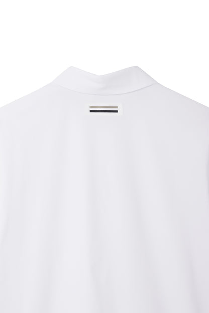 【BOSS GOLF 25SR Men's】SM M Horizontal BWC SS Polo / White