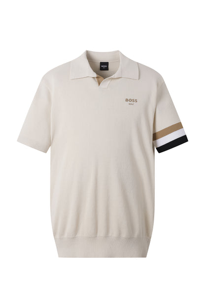 【BOSS GOLF 25SR Men's】SM M BWC Slv SS Sweater / Almond Milk