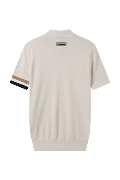 【BOSS GOLF 25SR Men's】SM M BWC Slv SS Sweater / Almond Milk
