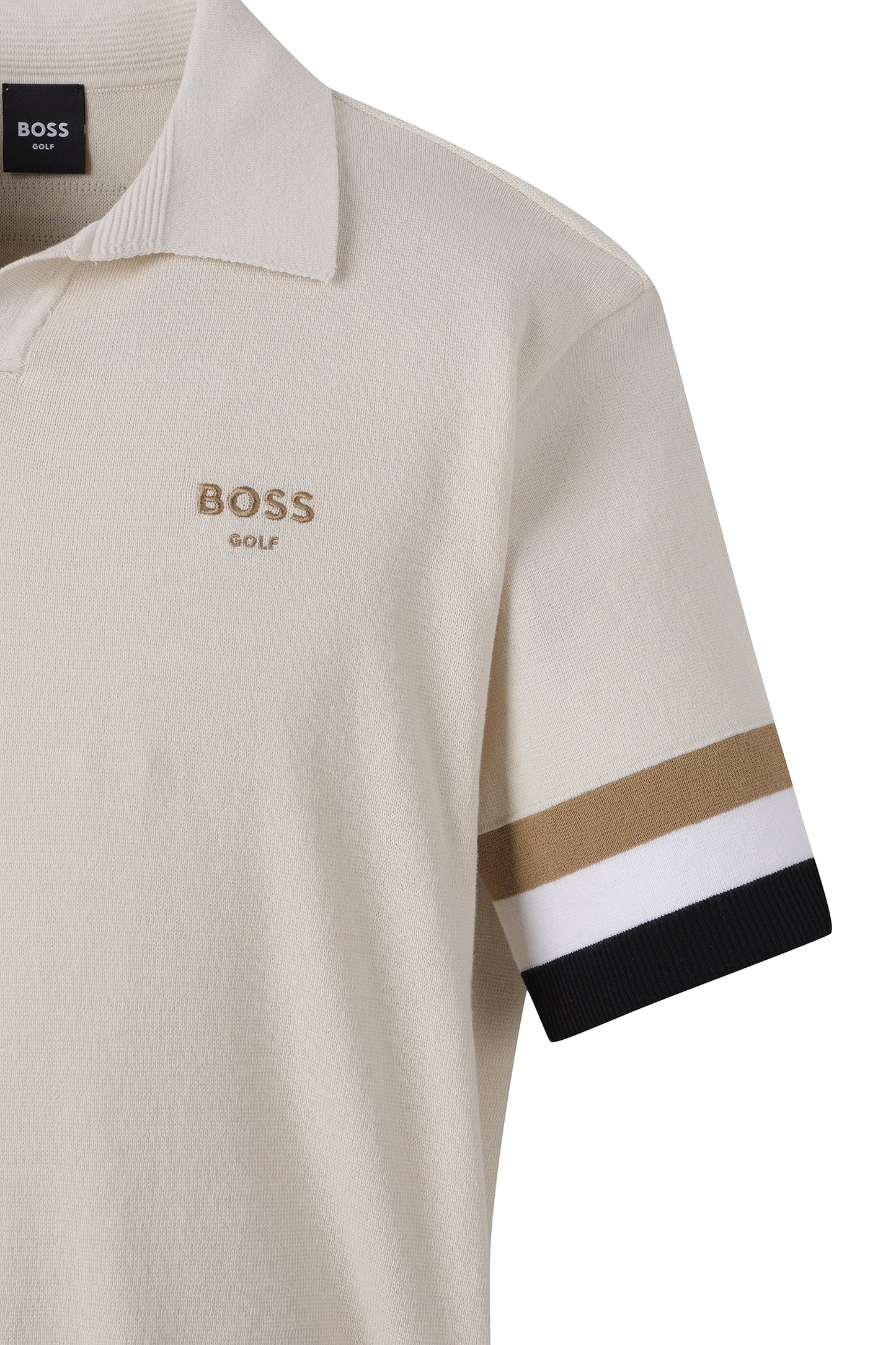 【BOSS GOLF 25SR Men's】SM M BWC Slv SS Sweater / Almond Milk