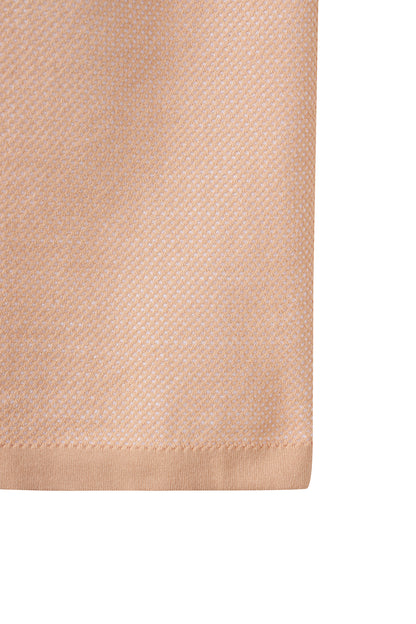 【BOSS GOLF 25SR Men's】SM M Two-tone Knitting SS Polo / L/Orange