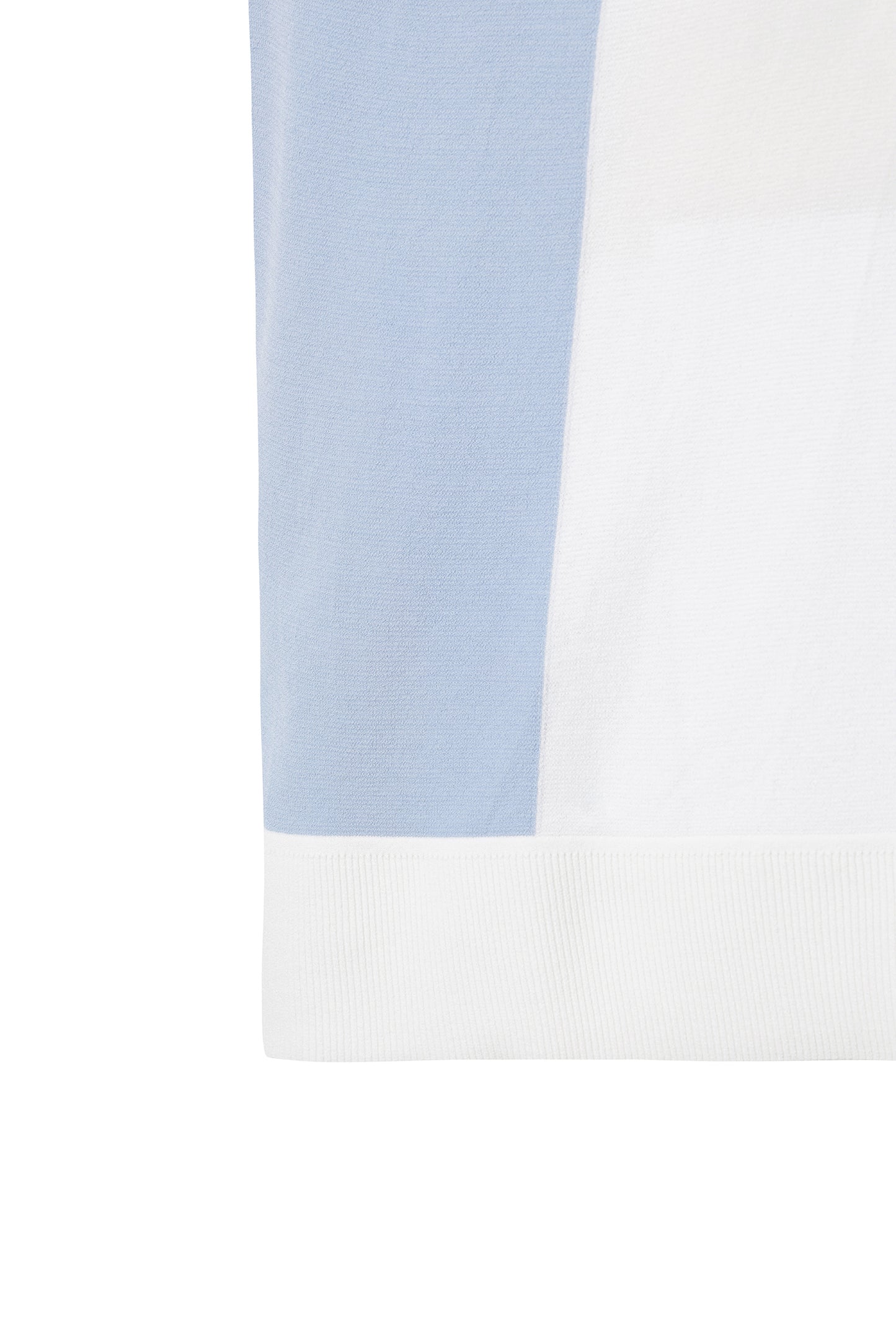 【BOSS GOLF 25SR Men's】SM M Vertical Blocking SS Knit / L/Blue