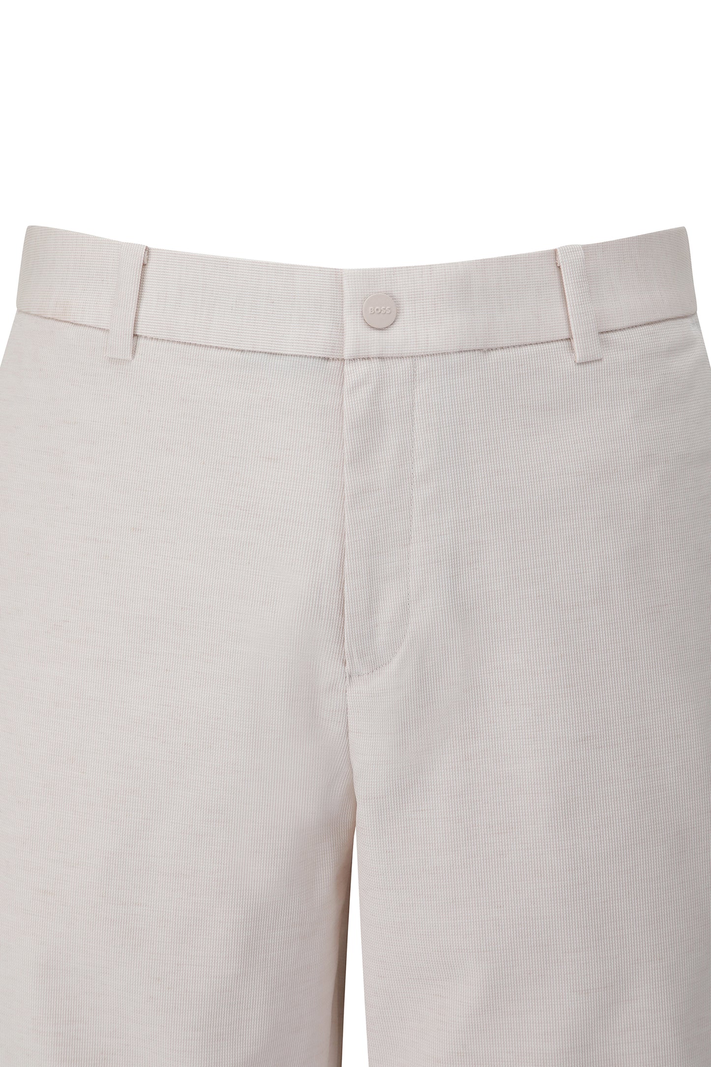 【BOSS GOLF 25SR Men's】SM M Natural Touch Shorts / Almond Milk