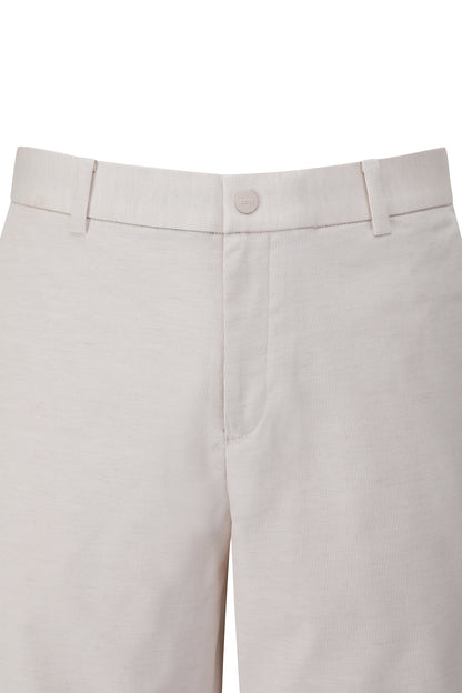 【BOSS GOLF 25SR Men's】SM M Natural Touch Shorts / Almond Milk