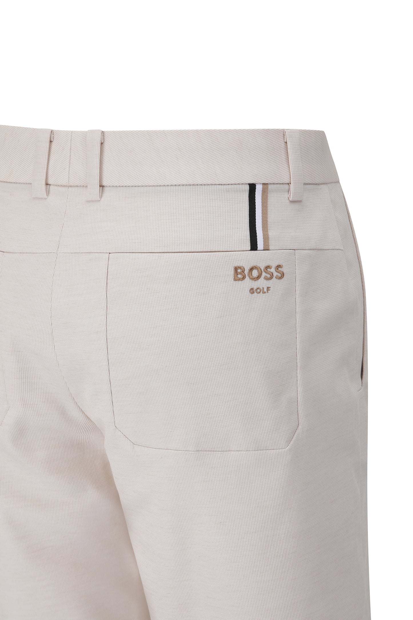 【BOSS GOLF 25SR Men's】SM M Natural Touch Shorts / Almond Milk