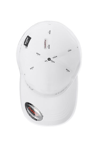 【BOSS GOLF 25SR Men's】M perforated Fitted Cap_Gold / White