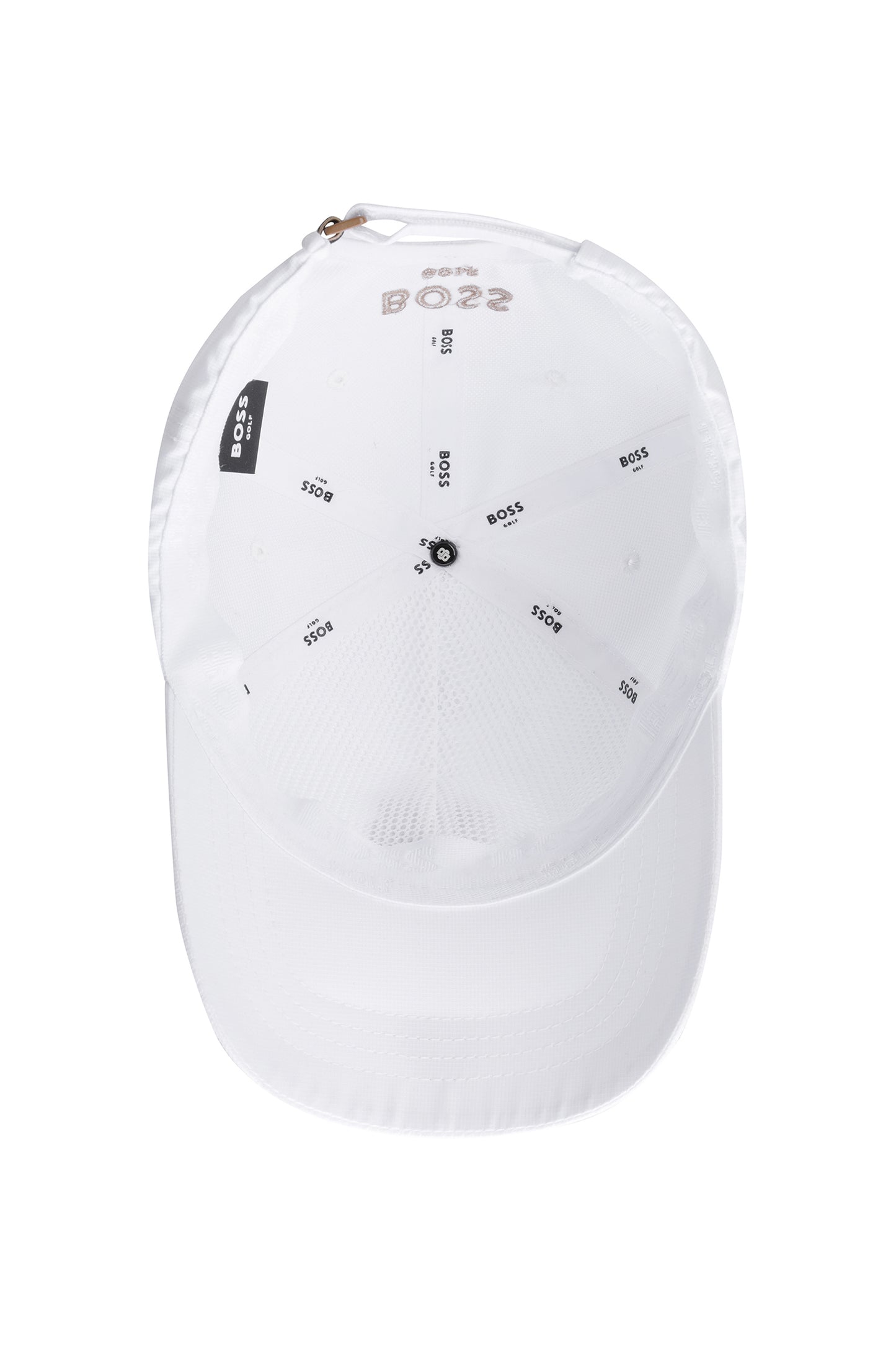 【BOSS GOLF 25SR Men's】M Double B Light Basic Cap / White