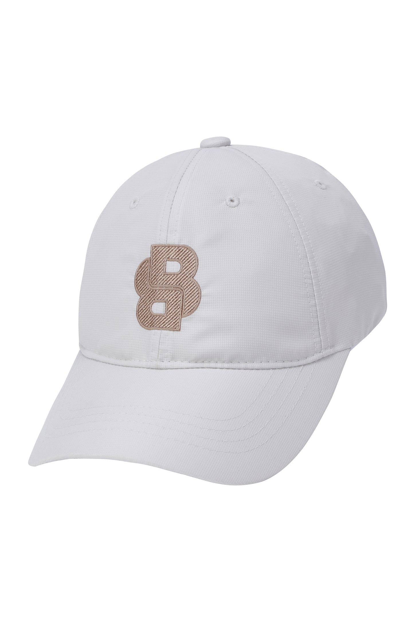 【BOSS GOLF 25SR Men's】M Double B Light Basic Cap / Almond Milk
