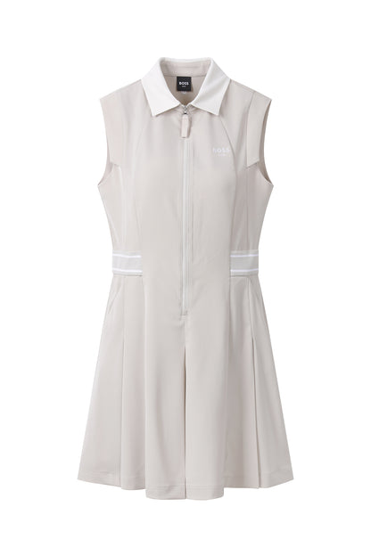 【BOSS GOLF 25SR Woman's】SM W Woven One-piece / Almond Milk
