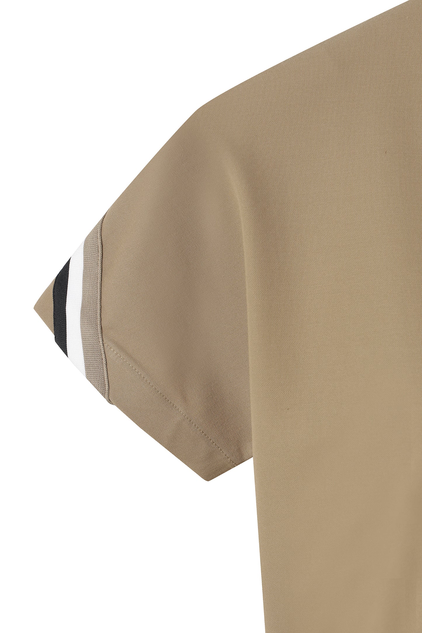 【BOSS GOLF 25SR Woman's】SM W BWC Tape SS Polo Tee / Camel