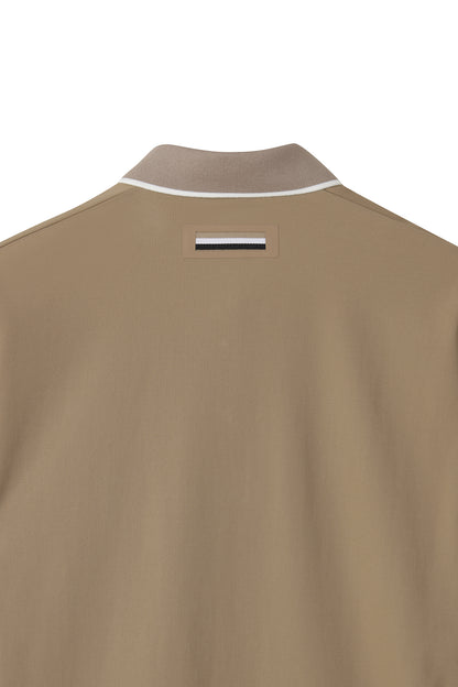 【BOSS GOLF 25SR Woman's】SM W BWC Tape SS Polo Tee / Camel