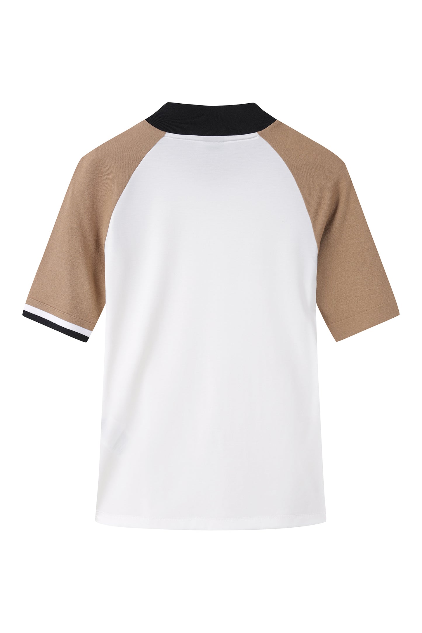【BOSS GOLF 25SR Woman's】SM W Knit Hybrid Mock Neck Tee / White