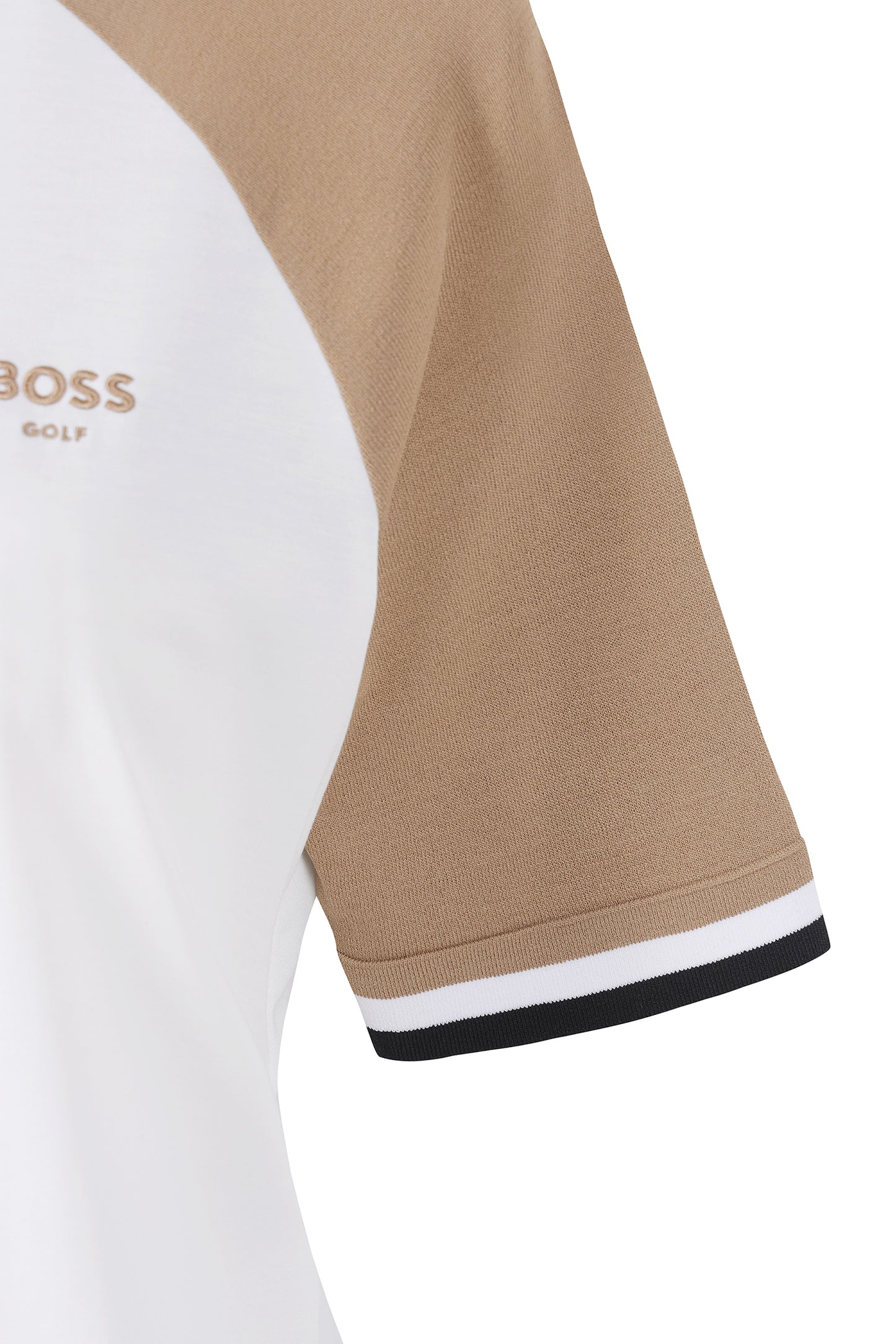 【BOSS GOLF 25SR Woman's】SM W Knit Hybrid Mock Neck Tee / White