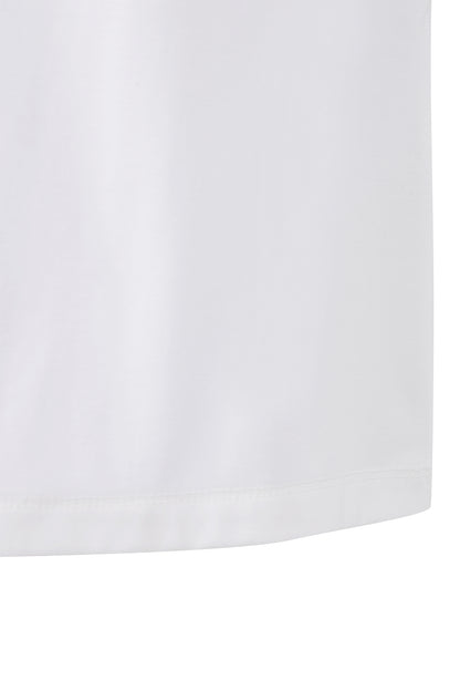 【BOSS GOLF 25SR Woman's】SM W Knit Hybrid Mock Neck Tee / White