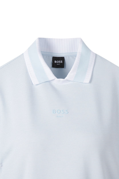 【BOSS GOLF 25SR Woman's】SM W Collar Point Blouson Tee / L/Blue