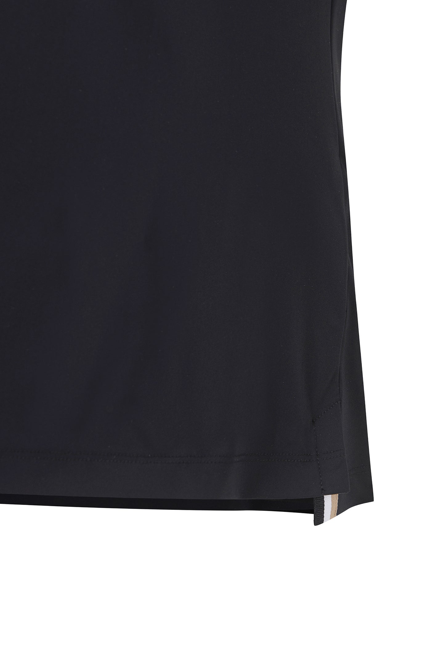 【BOSS GOLF 25SR Woman's】SM W SBG Punching Slv Polo /Black