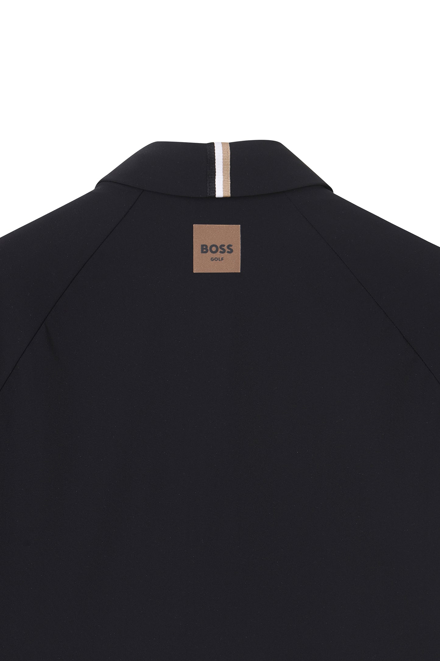 【BOSS GOLF 25SR Woman's】SM W SBG Punching Slv Polo /Black