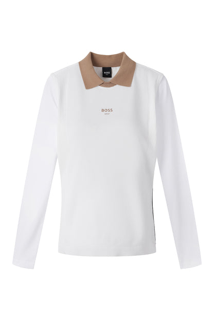 【BOSS GOLF 25SR Woman's】 SM W Jersey Slv LS Sweater / White