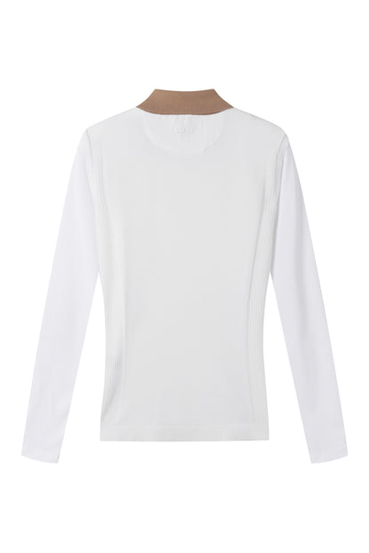 【BOSS GOLF 25SR Woman's】 SM W Jersey Slv LS Sweater / White