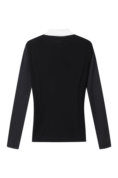 【BOSS GOLF 25SR Woman's】 SM W Jersey Slv LS Sweater / Black