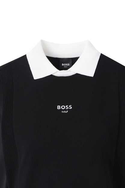 【BOSS GOLF 25SR Woman's】 SM W Jersey Slv LS Sweater / Black